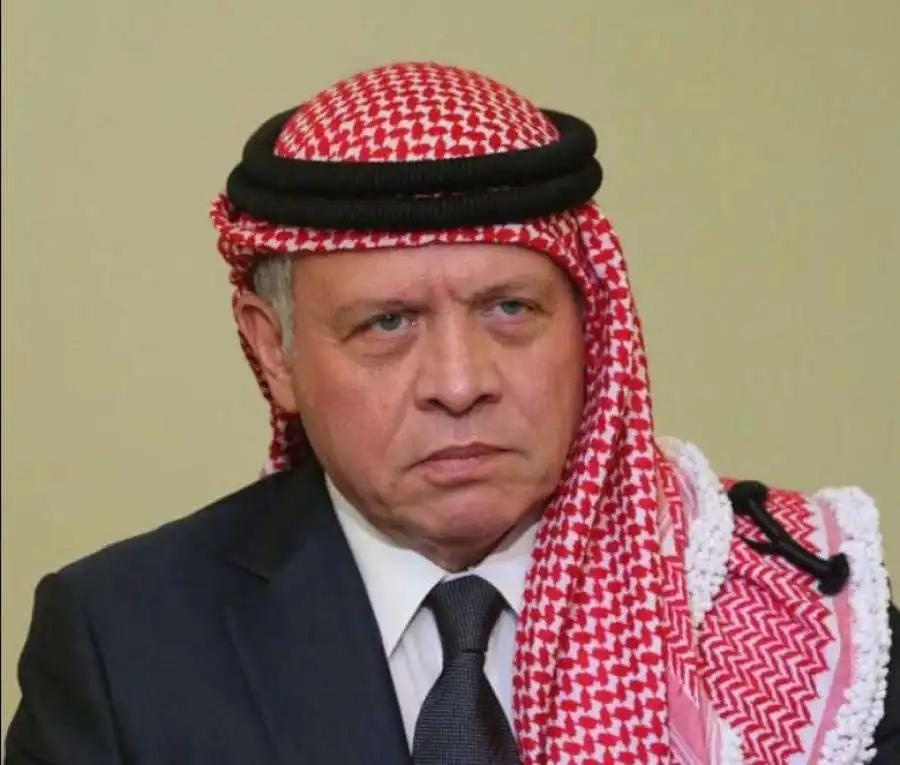  الشيخ تميم يستقبل الملك عبدالله الثاني في قصر لوسيل