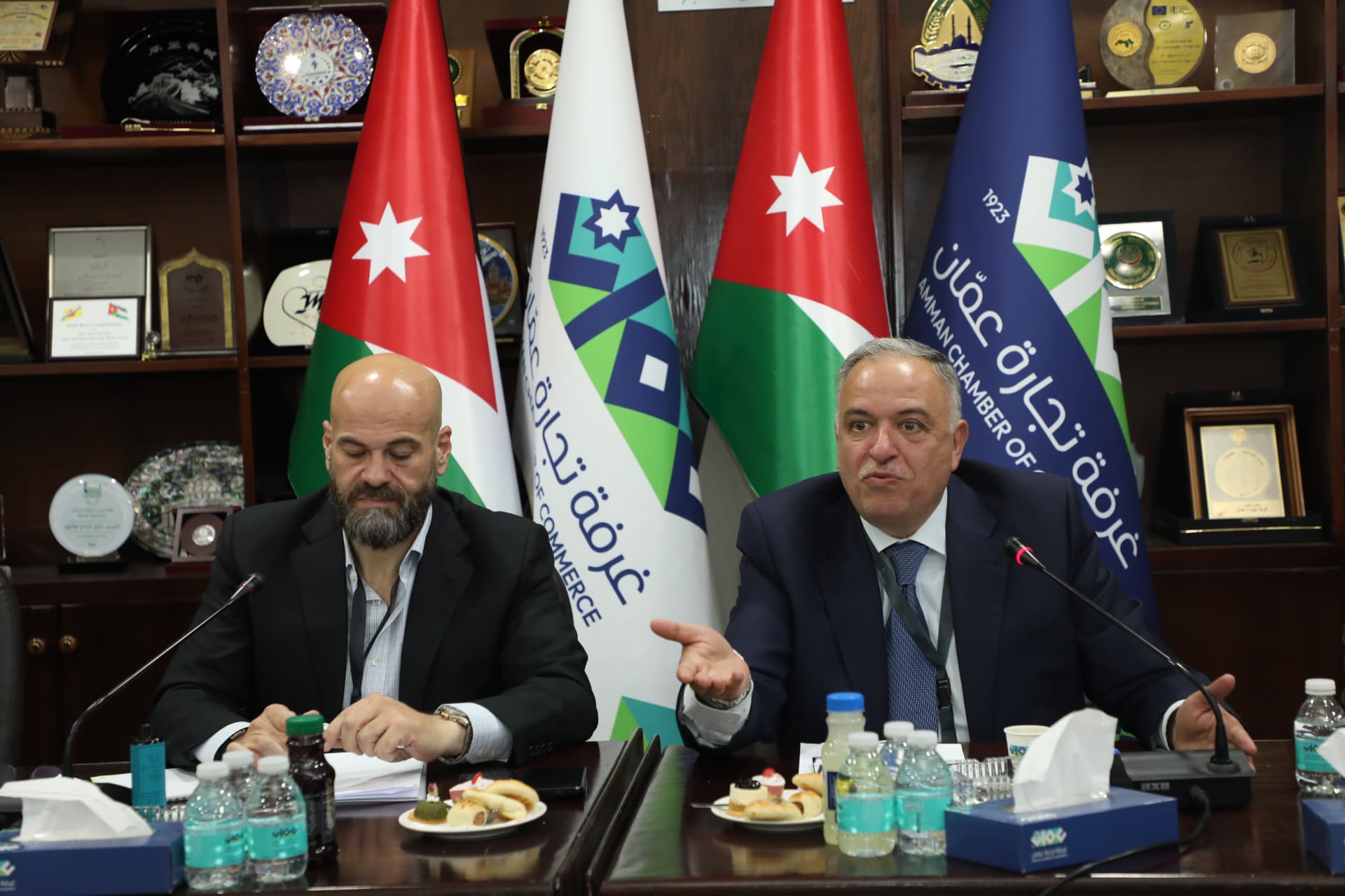 لقاء تعريفي بأعمال النقابة العامة لأصحاب شركات الدعاية والإعلان وخدمات التسويق في الأردن.