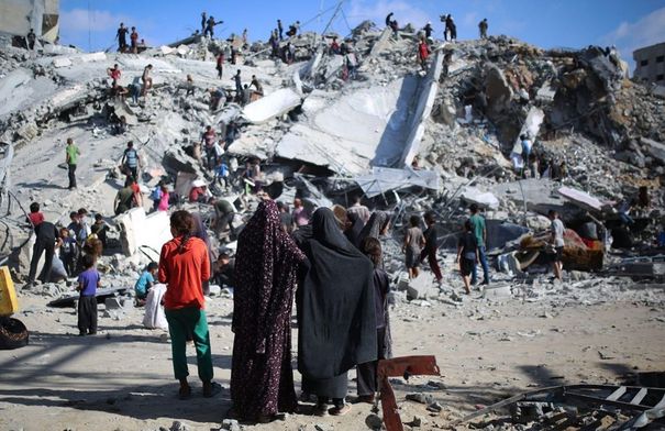 دفاع مدني غزة: جيش الاحتلال دمر كليا أكثر من 50 بناية