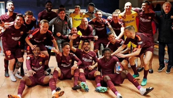 برشلونة بطل الدوري الإسباني  ..  أمور تميز بها عن بقية المنافسين