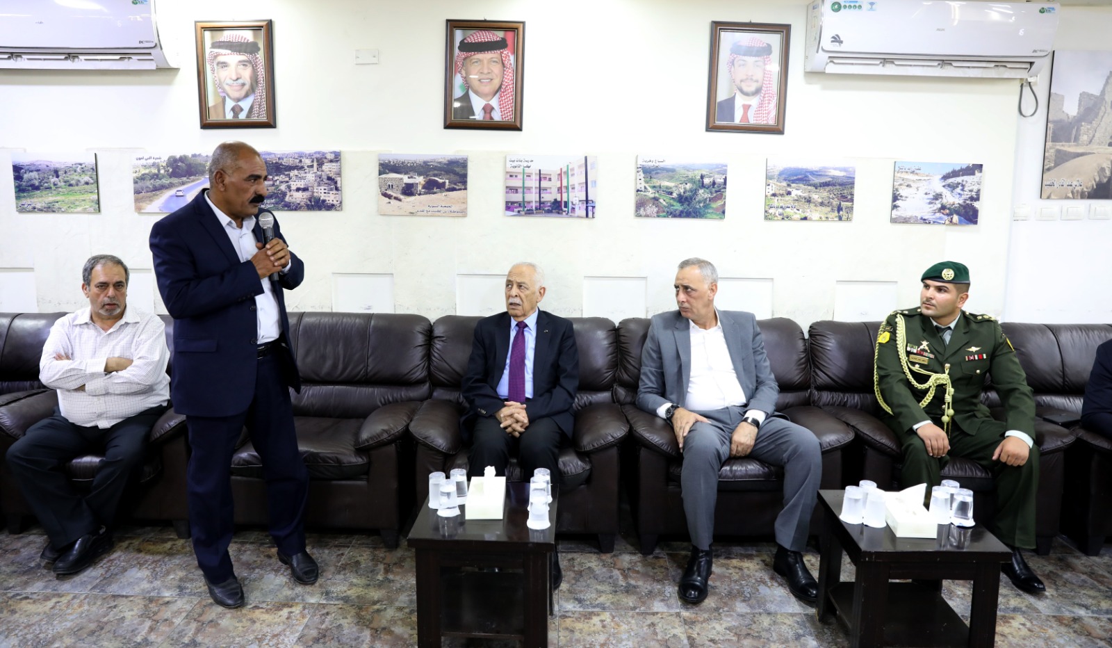 مندوبا عن الملك وولي العهد ..  العيسوي يعزي بوفاة الصحفي جهاد أبو بيدر 