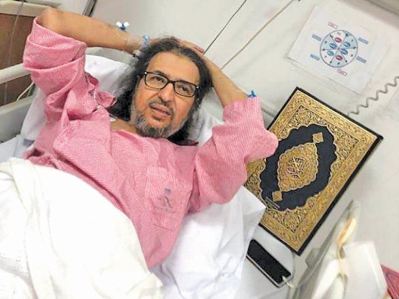 الفنان السعودي خالد سامي يخضع لعملية زراعة كبد ناجحة وزوجته تكشف التفاصيل