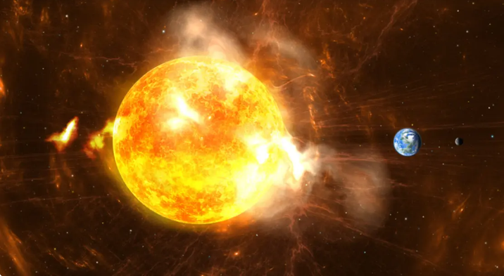 قريباً ..  تقرير مرعب عن عاصفة شمسية تقضي على الإنترنت