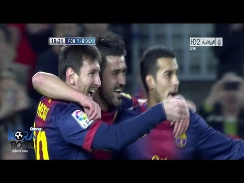 فيديو: برشلونة يستعيد توازنه بسوبر هاتريك لميسي