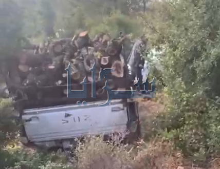 بالفيديو .. "مسجّل بحقه مخالفات بقيمة 100 ألف دينار" ..  شاهد لحظة القبض على أكبر معتدٍ على الأحراش في عجلون