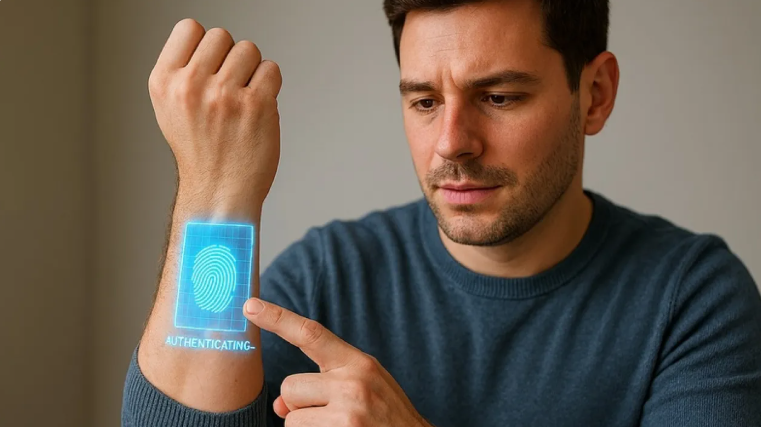 تقنية جديدة تجعل جسدك كلمة المرور المستقبلية