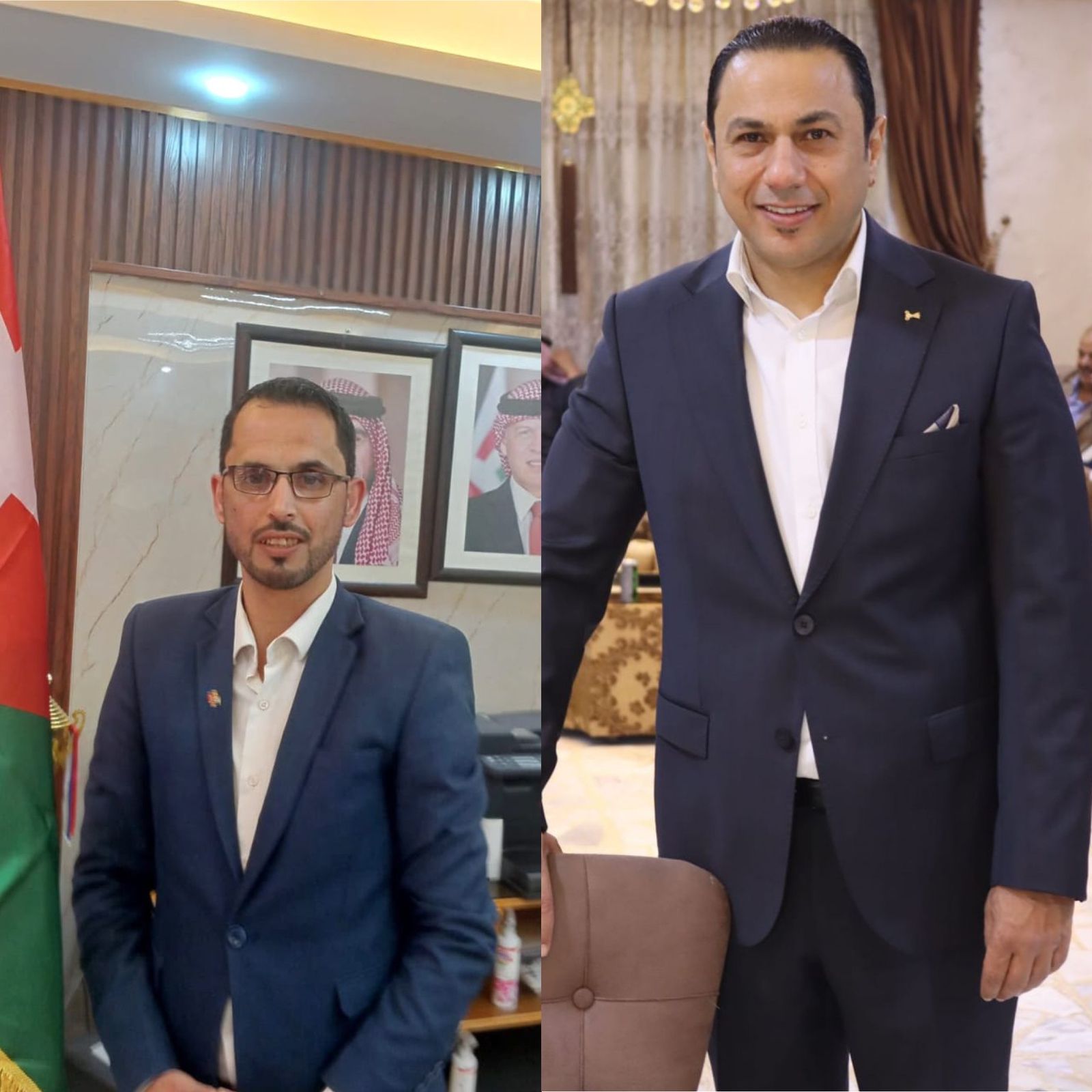 تهنئة للزواهرة والخزاعلة بمناسبة فوزهما بالتزكية