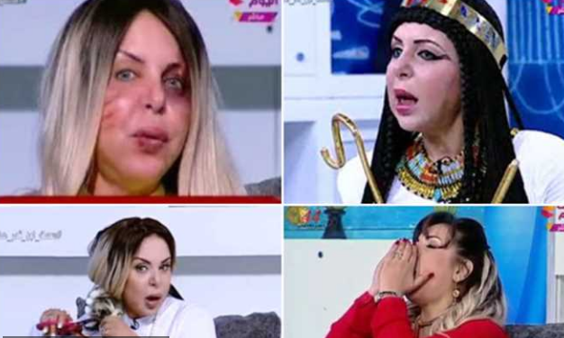 بالفيديو  ..  مرشحة للرئاسة المصرية «تزغرد وتقصّ شعرها على الهواء» 