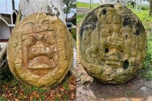 اكتشاف نقوش «الفم الغاضب» التوأم من مقلدي الأولمك في المكسيك