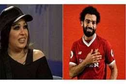 بالفيديو  ..  فيفي عبده توجّه رسالة لصلاح بعد إصابته ..  "في 60 داهية"! 