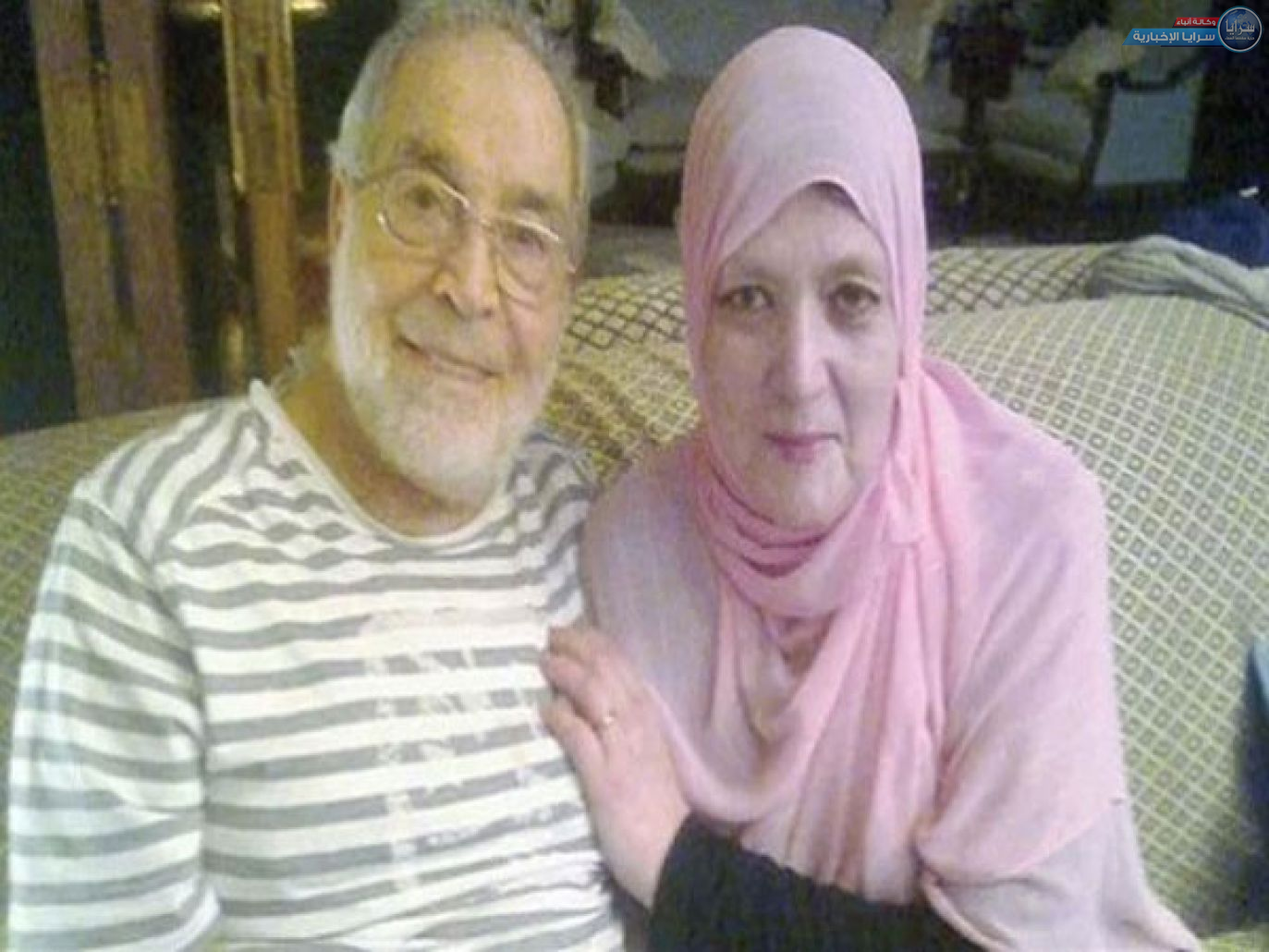 بالصور  ..  زوج الفنانة المعتزلة شمس البارودي: زوجتي طلقت الفن منذ 40 عاما