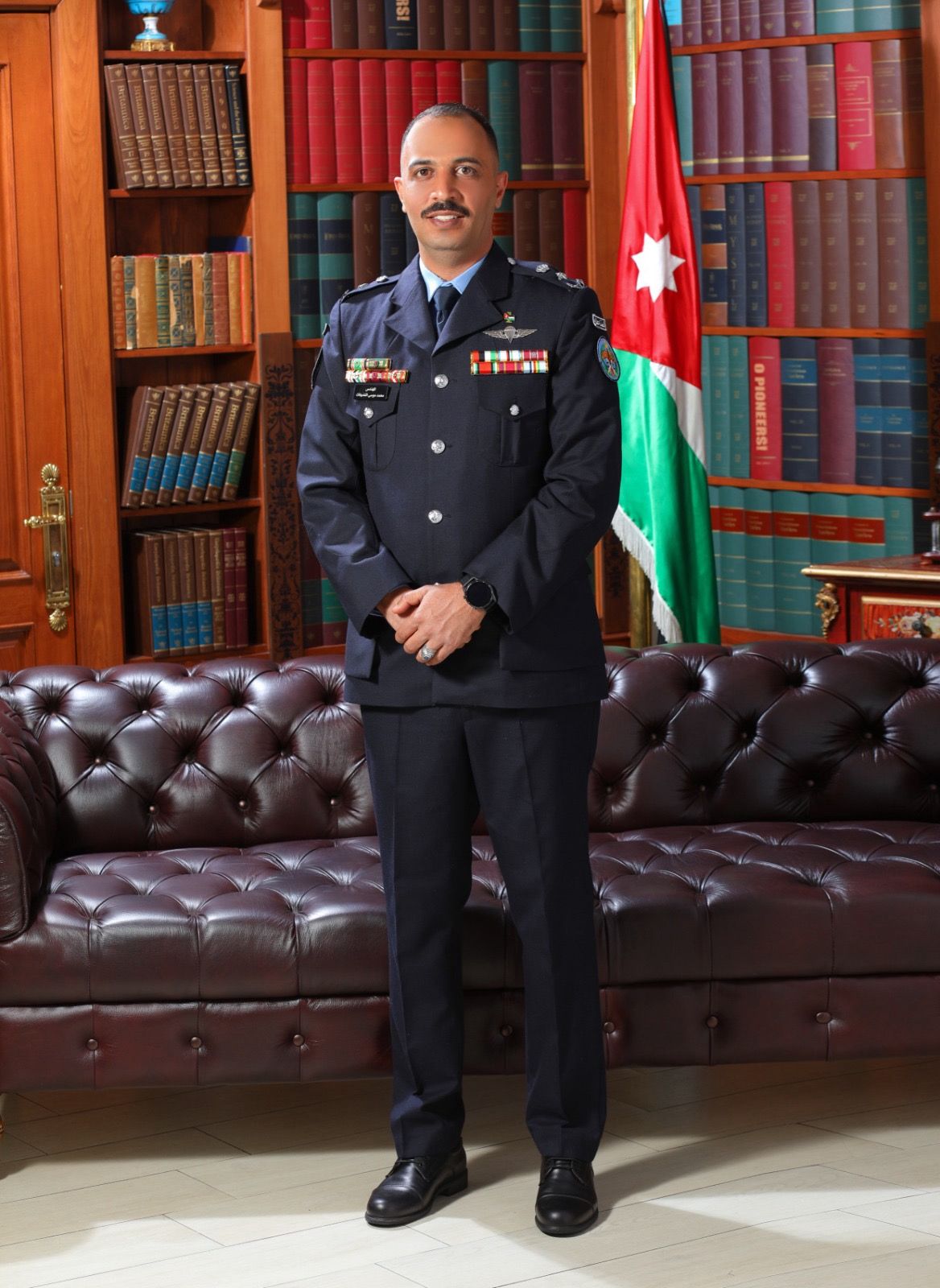 المقدم المهندس محمد موسى الشديفات ..  مبارك الترفيع