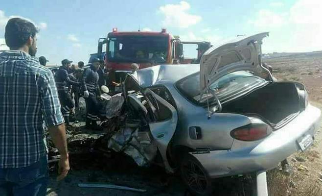 وفاة شخص و (61) اصابة بحادث تصادم في العاصمة ومعان 