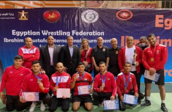 8 ميداليات للأردن في البطولة العربية للمصارعة