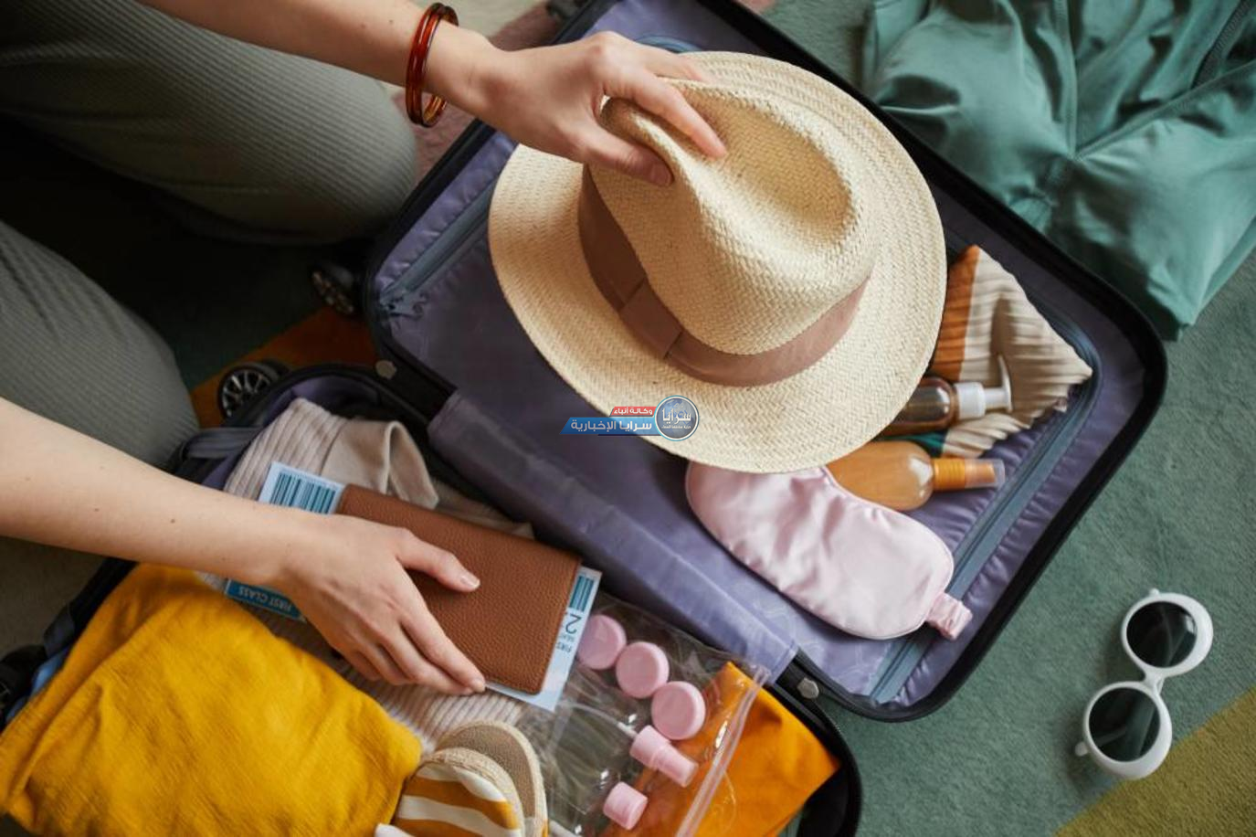 طرق لحزم أكبر كمية من الملابس في حقيبة سفر واحدة