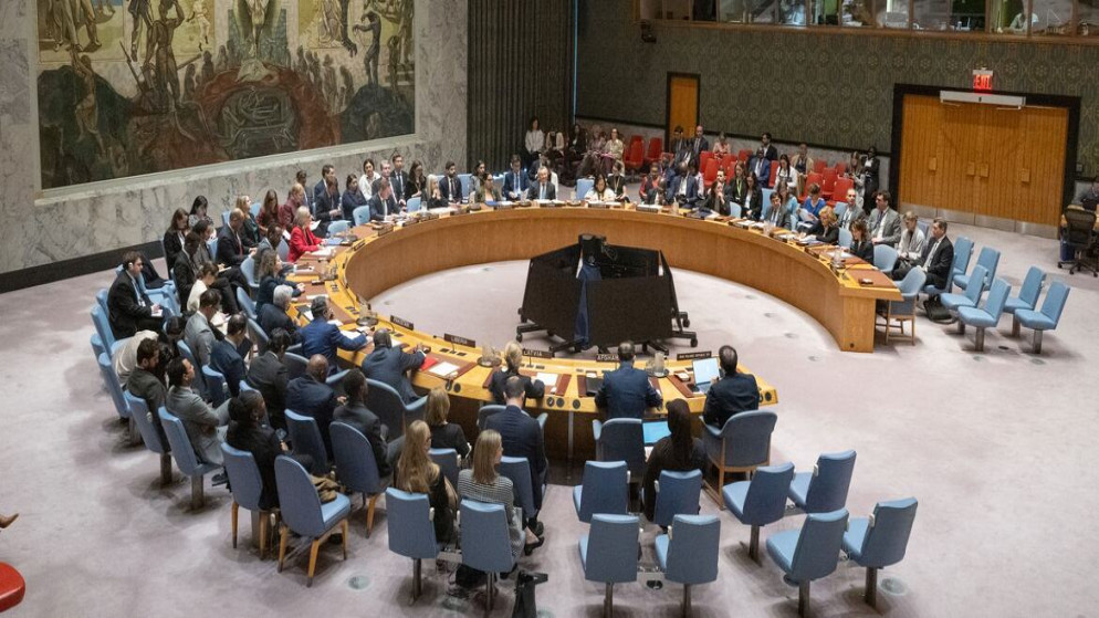 مجلس الأمن يصوت على مشروع قرار أردني خليجي بشأن الهجمات الإيرانية