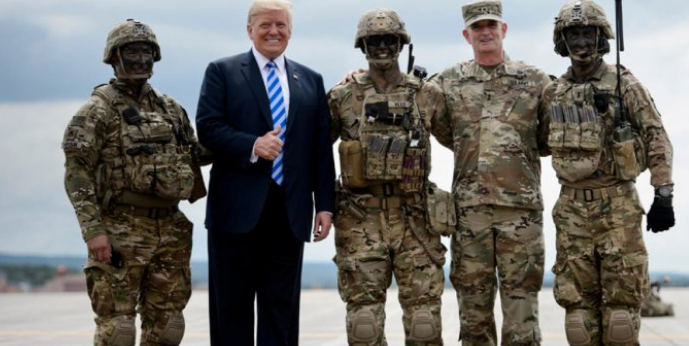  ترامب يعلن نشر "آلاف الجنود المدججين بالأسلحة" في واشنطن