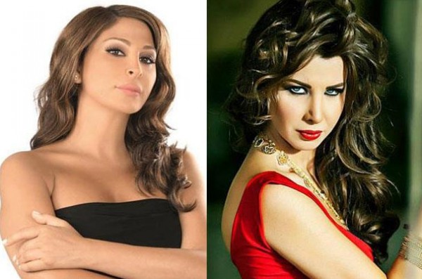 بالفيديو .. شاهد اليسا تتجاهل نانسى عجرم كلياً