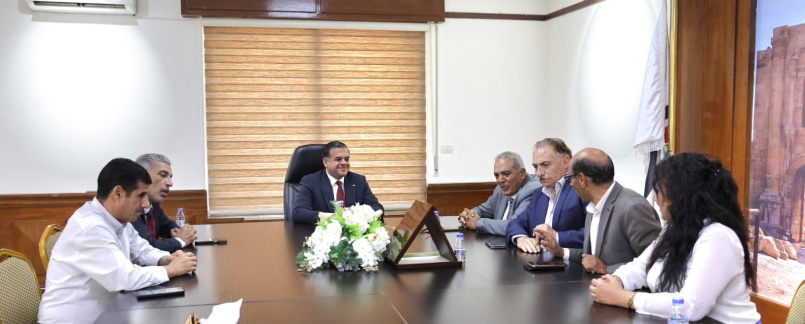 مهرجان جرش وفرقة المسرح الحر يبحثان تعزيز التعاون لخدمة الحركة المسرحية الأردنية