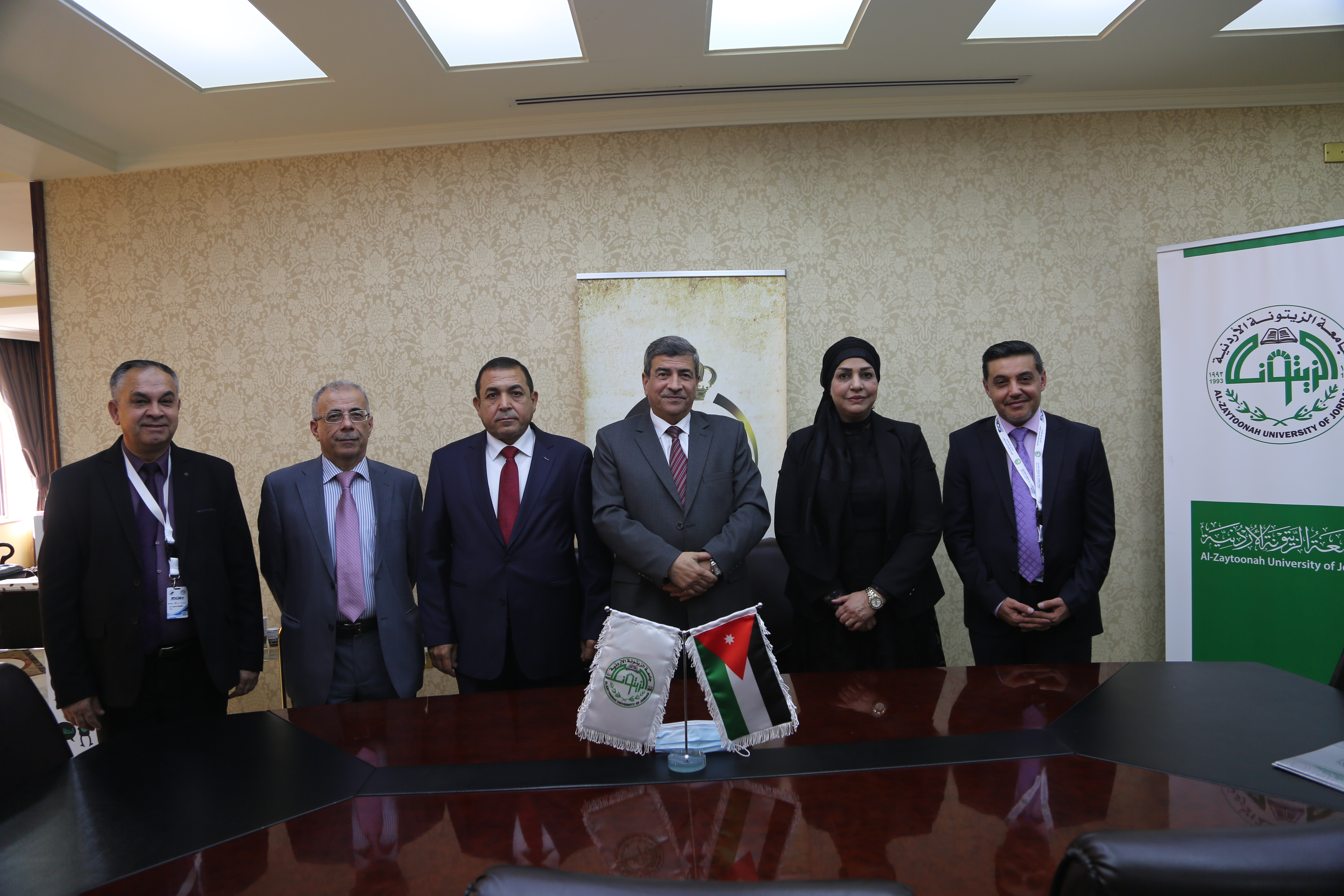 جامعة الزيتونة الأردنية توقع مذكرتي تفاهم مع جامعة النهرين وكلية الحدباء الجامعة  