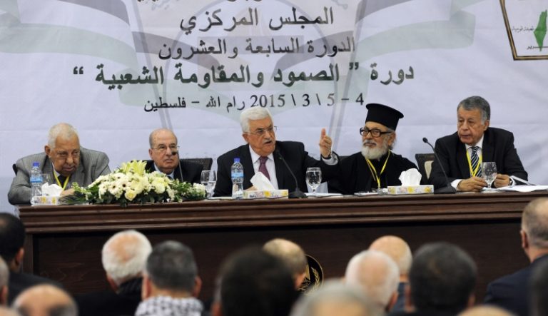 المجلس المركزي الفلسطيني يقرر تعليق الاعتراف بإسرائيل