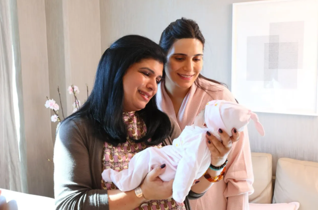 الأميرة سمية بنت الحسن تعلن قدوم حفيدتها "سمية"