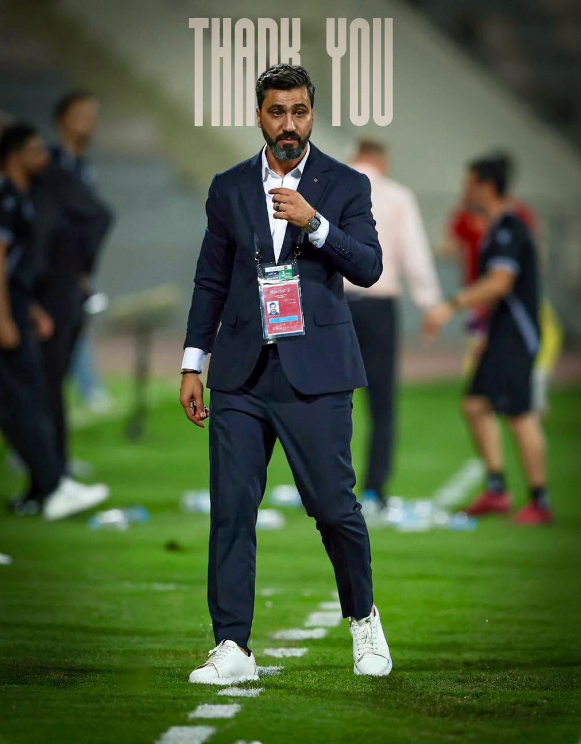الوحدات ينهي ارتباطه مع المدرب وسيم البزور