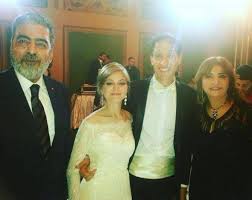 صور جديدة من زفاف أحمد نجل الفنان علي الحجار ..  من هي العروس الشقراء؟
