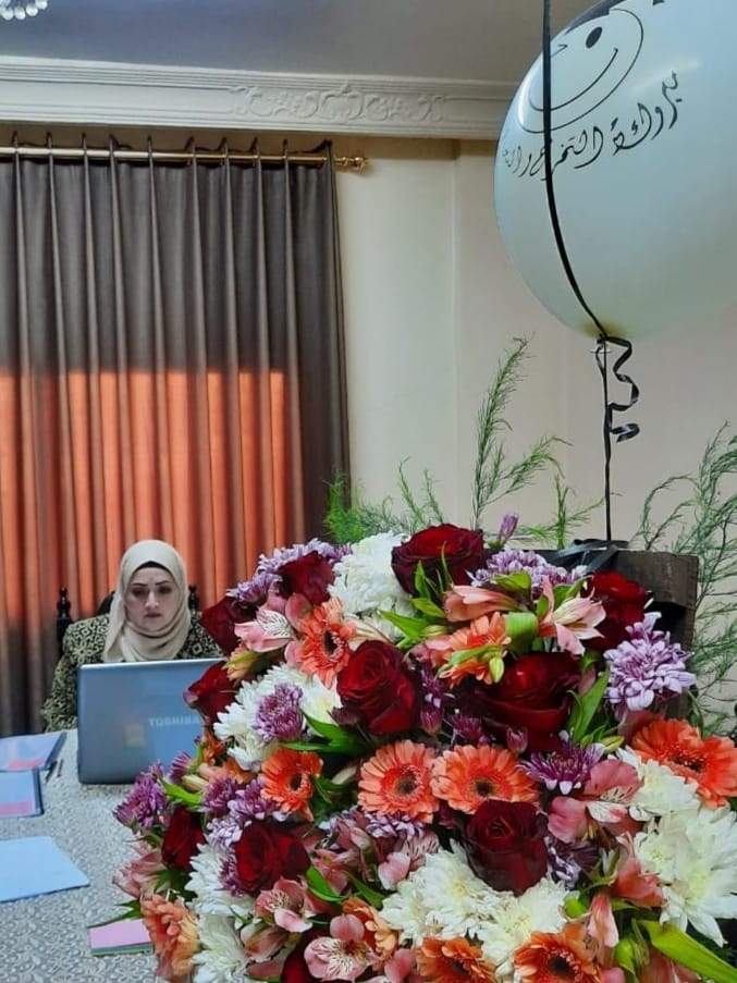 عبير قاسم عبدالله البرديني  ..  مبارك الدكتوراه