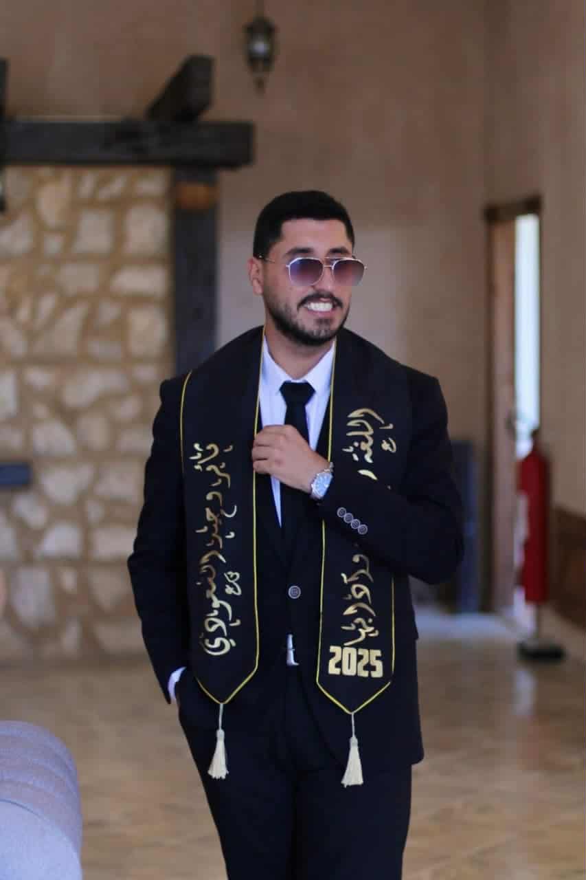 ثائر وحيد السعودي  ..  مبارك التخرج