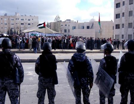 إعتصام حاشد  أمام السفارة الإسرائيلية في أربعينية  القاضي"زعيتر"
