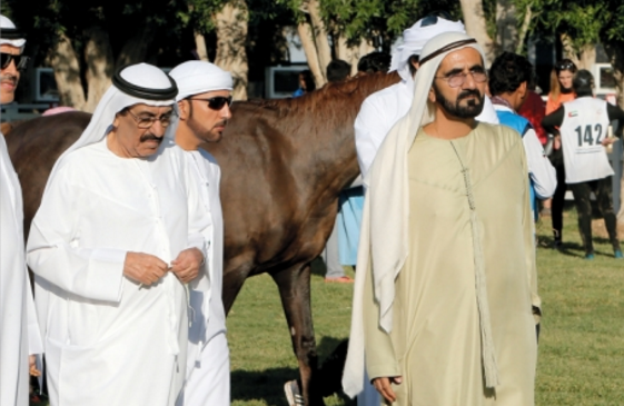 محمد بن راشد يشهد تحدي الوثبة للقدرة في أبوظبي