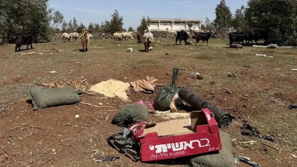 إسرائيل تقصف القنيطرة  ..  وآلياتها تتوغل بريف درعا