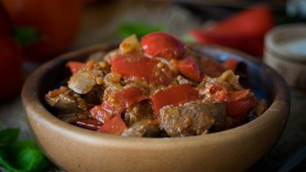 طريقة عمل كبدة بالصلصة