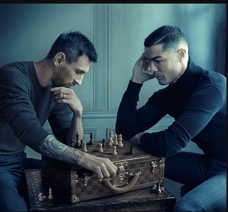 صراع رونالدو وميسي يتحول للشطرنج قبل المونديال Image