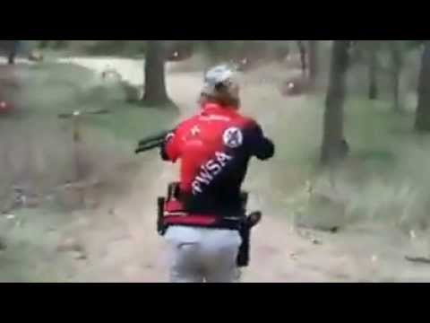 فتاة ولا أروع في الرمي بالرصاص!!!