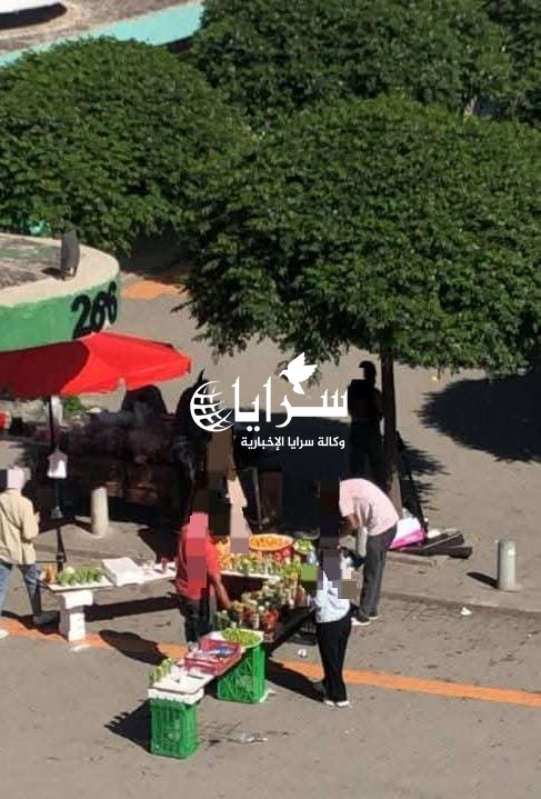 بالصور ..  شاهد اعتداء على مسارات الطلبة المكفوفين أمام "الجامعة الأردنية"