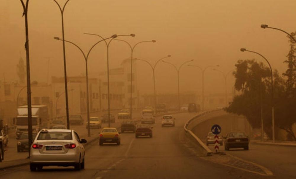 انخفاض على الحرارة واجواء مغبرة اليوم وغداً