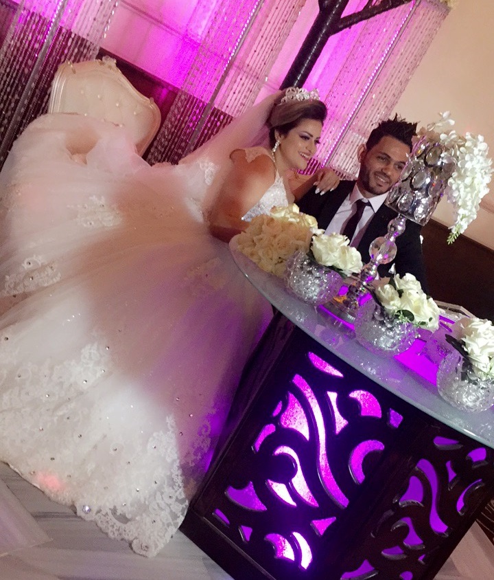غسان عليان و شروق نجم مبارك الزفاف 