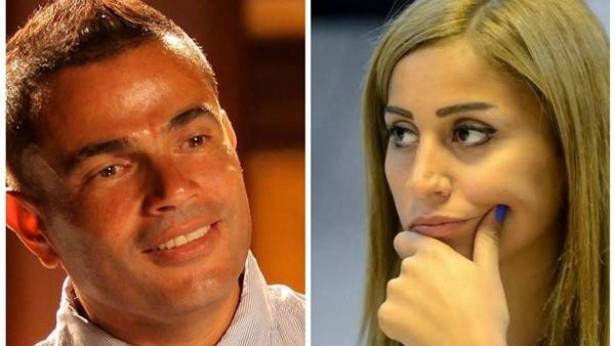 بالصورة ..  "دينا الشربيني" تردّ على خبر حملها من عمرو دياب!