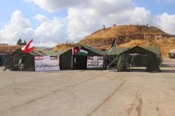المستشفى الميداني الأردني في لبنان يبدأ باستقبال المصابين