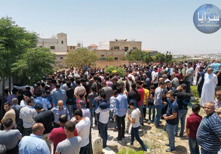 تشييع جثمان الطالبة المغدروة ايمان ارشيد في اربد