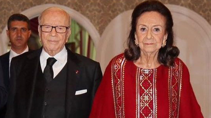 في يوم الانتخابات  ..  وفاة ارملة الرئيس التونسي الراحل "السبسي"