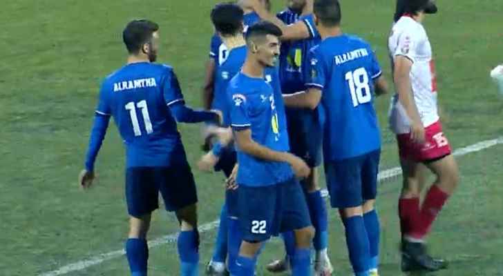 الرمثا يحرز فوزا كبيرا بصدارة الدوري ويقترب من اللقب على معان 