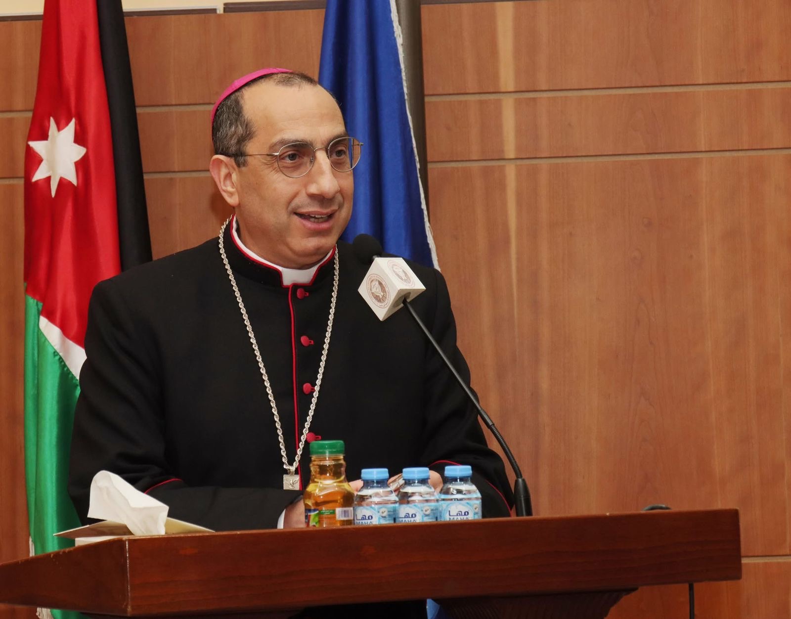 الجامعة الأميركية في مادبا تستضيف محاضرة لسيادة المطران إياد الطوال حول تحديات التعليم العالي الكاثوليكي