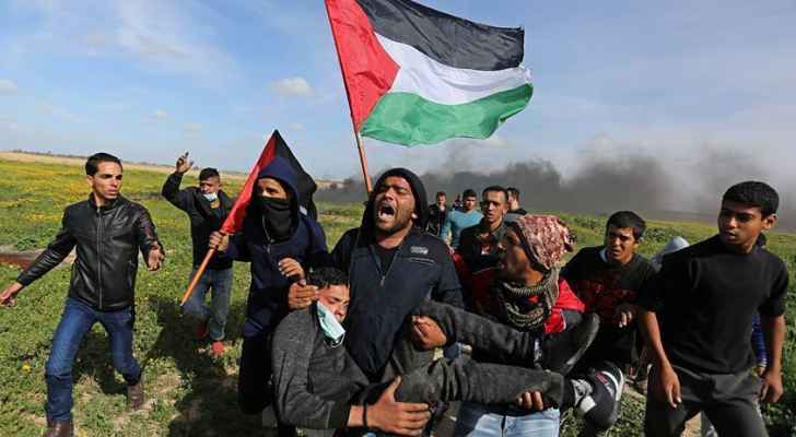 131 شهيدا خلال مسيرات العودة في قطاع غزة