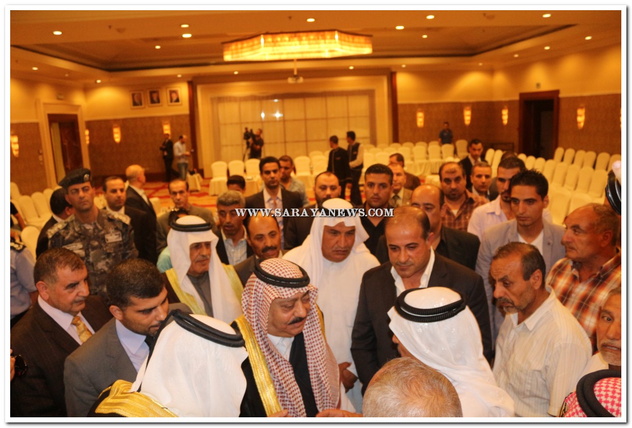 بالصور  ..  صلحة العراقيين والمرافي  ..  السفير استنكر الإساءة للشعب الاردني والمرافي : قبلت الصلح 