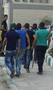 تراشق بالحجارة واستخدام للعصي في مشاجرة  "البوليتكنك"