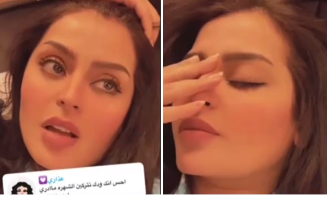 بالفيديو  ..  “بدور البراهيم” : ترفض وصفها بالمحجبة  ..  خلاص لا تسألوني