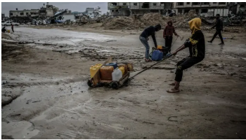 300 شهيد وعجز مائي 80% سبب تدمير الاحتلال للبنية التحتية في غزة 